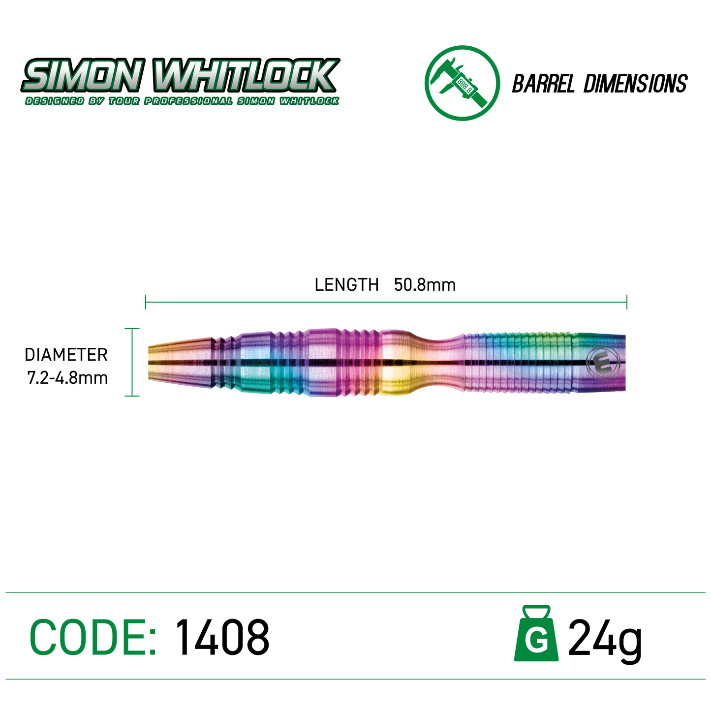 Simon Whitlock Urban Grip Darts