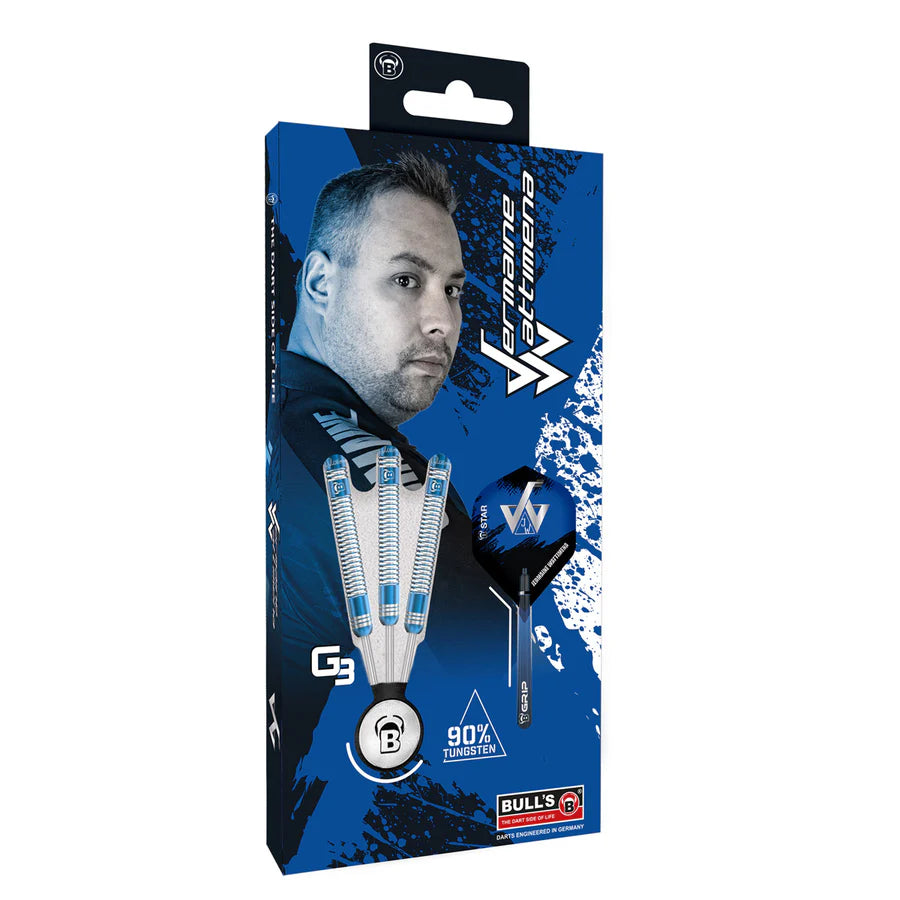 Bulls DE Jermaine Wattimena G3 90% Tungsten Steel Tip Darts