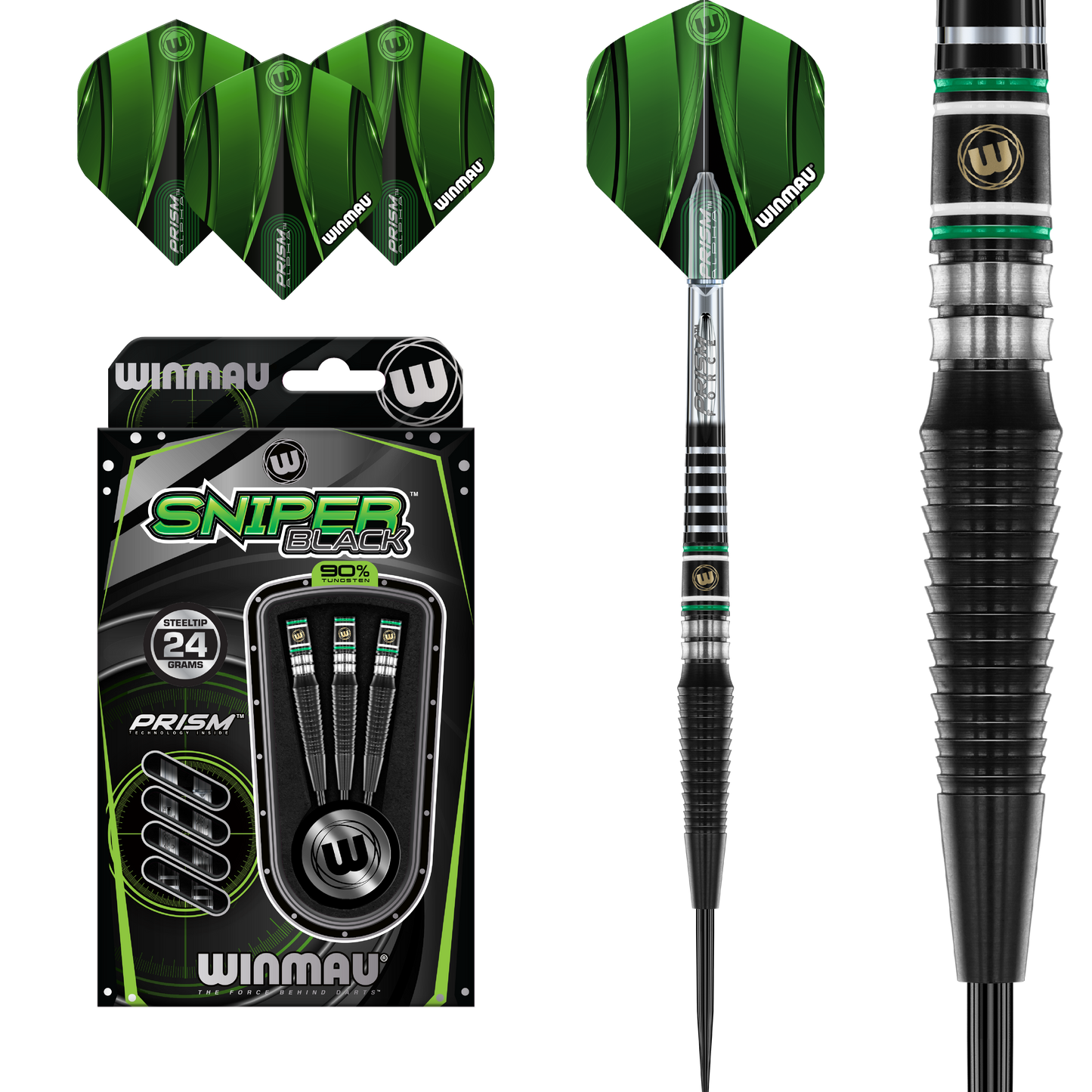 Winmau Sniper Black Darts
