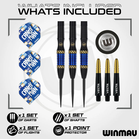 Winmau Rashad Sweeting 90% Tungsten Darts