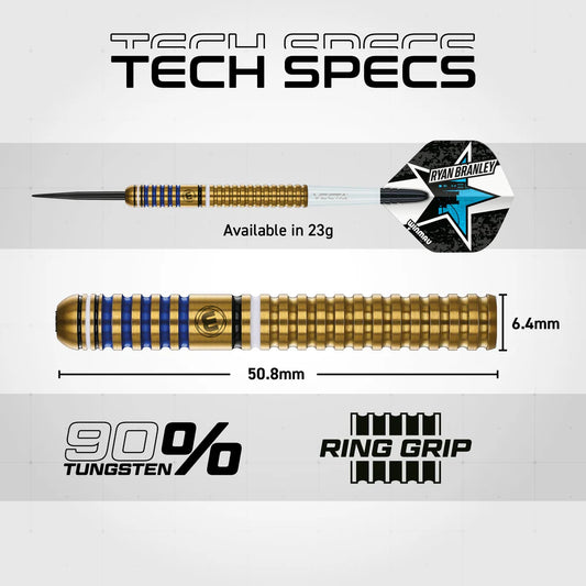 Ryan Branley 90% Tungsten Steel Tip Darts