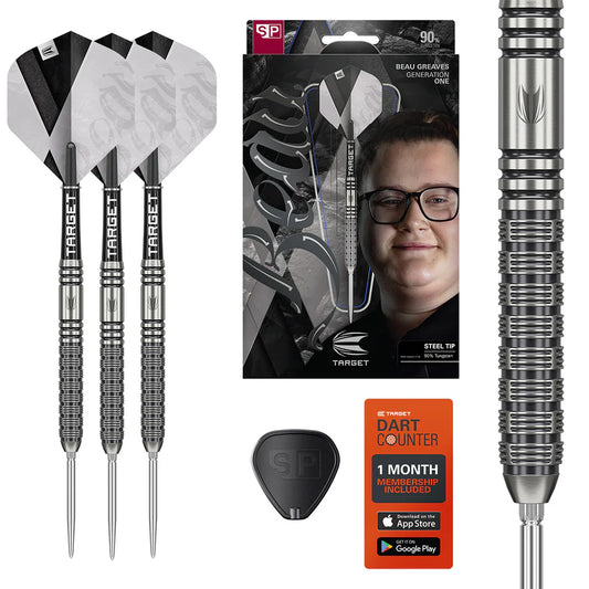 Target Beau Greaves G1 90% Tungsten Swiss Point Darts