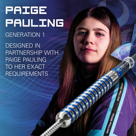 Target Paige Pauling G1 90% Tungsten SP Steel Tip Darts