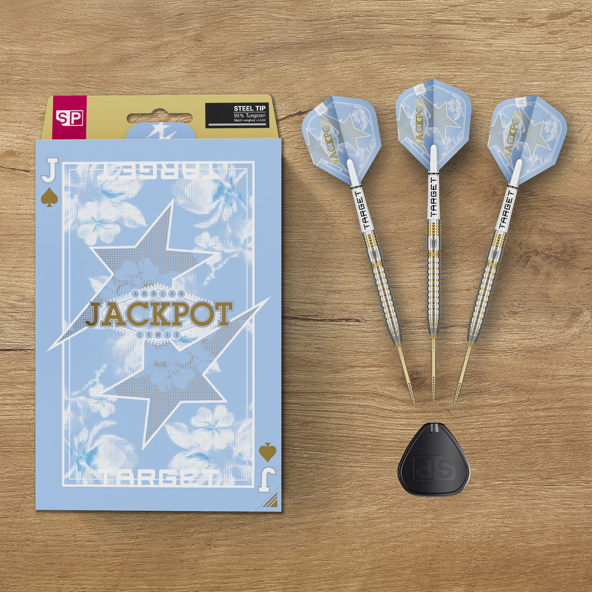 Target Adrian Lewis Showdown 95% Tungsten SP Steel Tip Darts