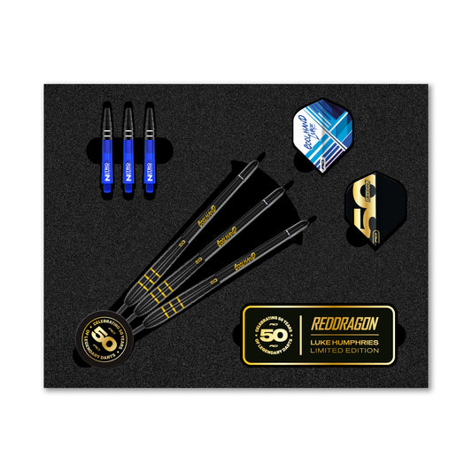 Luke Humphries 50 Year Anniversary Limited Edition 90% Tungsten Darts