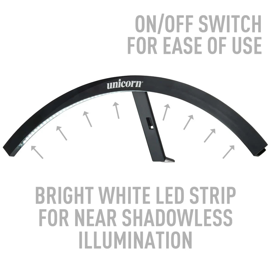 Unicorn Solar Beam Quarter Light Dartboard Lighting