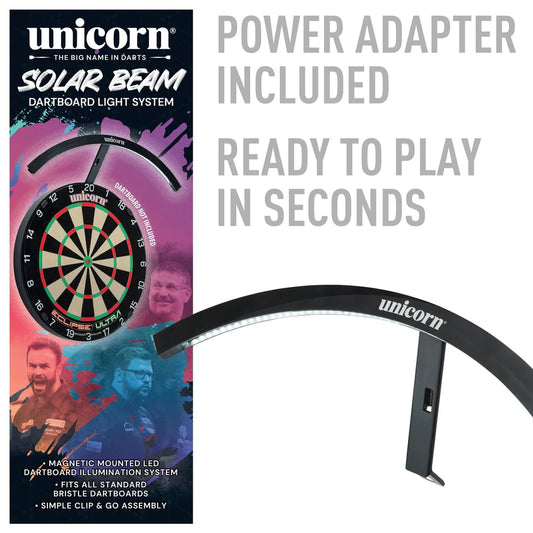 Unicorn Solar Beam Quarter Light Dartboard Lighting