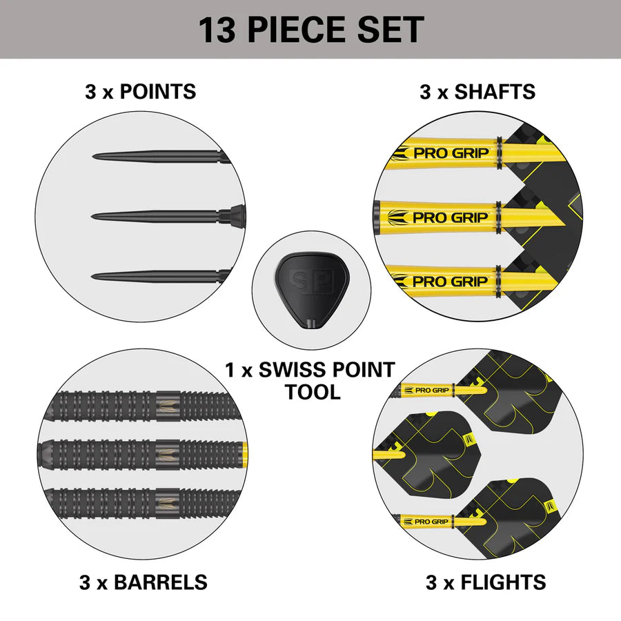 Target Bolide Void 02 90% Tungsten Swiss Point Darts