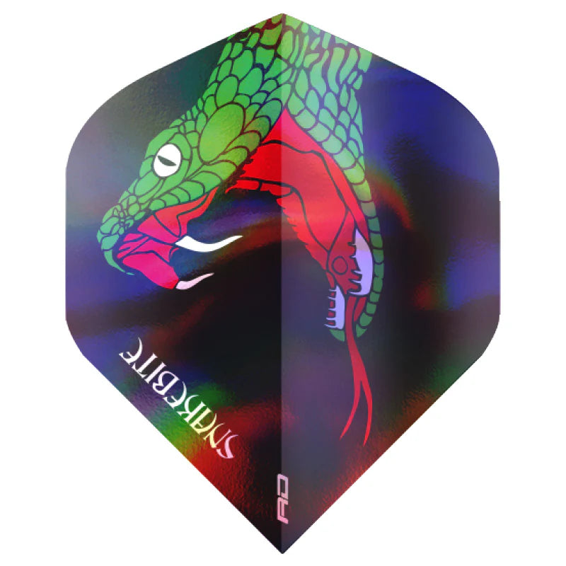 Red Dragon Peter Wright Snakebite Holographic Hardcore Standard Dart Flights