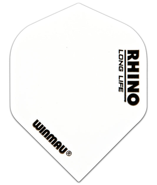 Winmau Rhino White Extra Thick Dart Flights