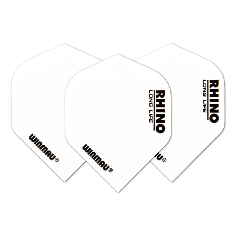 Winmau Rhino White Extra Thick Dart Flights