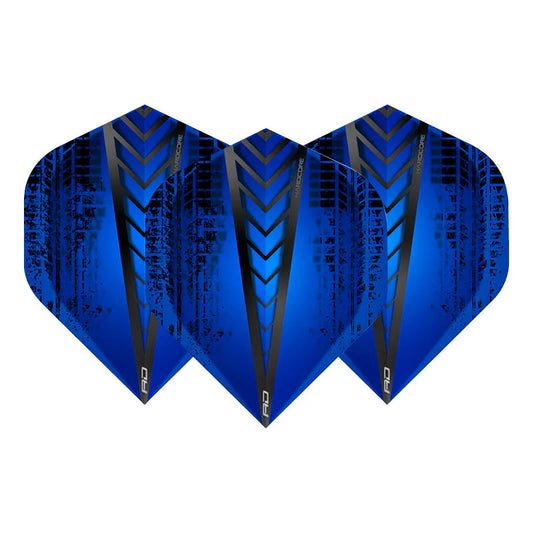 Blue Hardcore Radical Standard Dart Flights