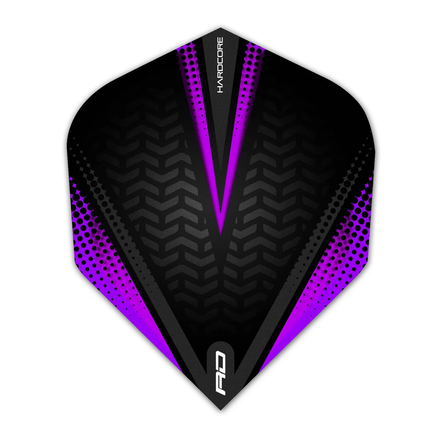 Purple Hardcore Radical Standard Darts Flights