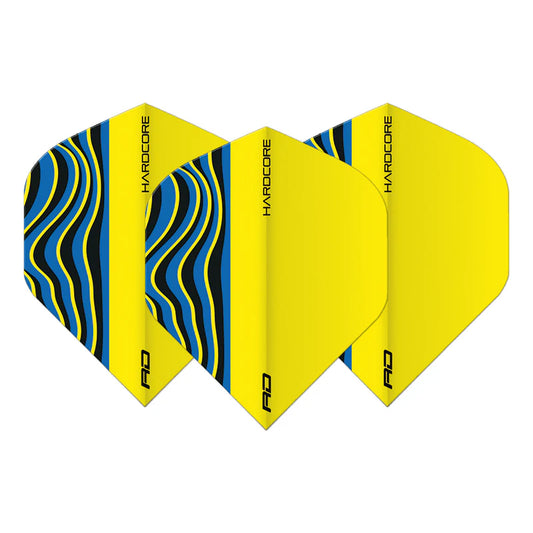 Red Dragon Hardcore Radical Yellow Dart Flights