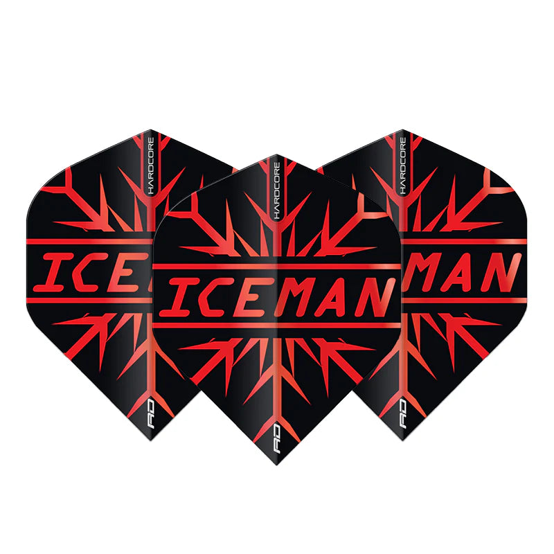 Gerwyn Price Red Hardcore Premium Standard Dart Flights