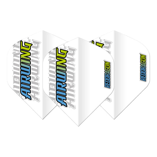 Red Dragon Airwing Moulded Blue Logo Standard Darts Flights