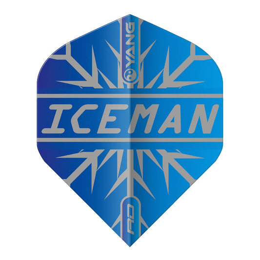 Red Dragon Gerwyn Price Blue & White Yin Yang Standard Darts Flights