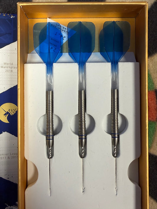 Unicorn Gary Anderson Phase 6 24g Second Hand Darts 8/10