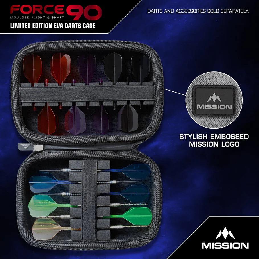 Mission Force 90 Limited Edition Grey Large Dart Case