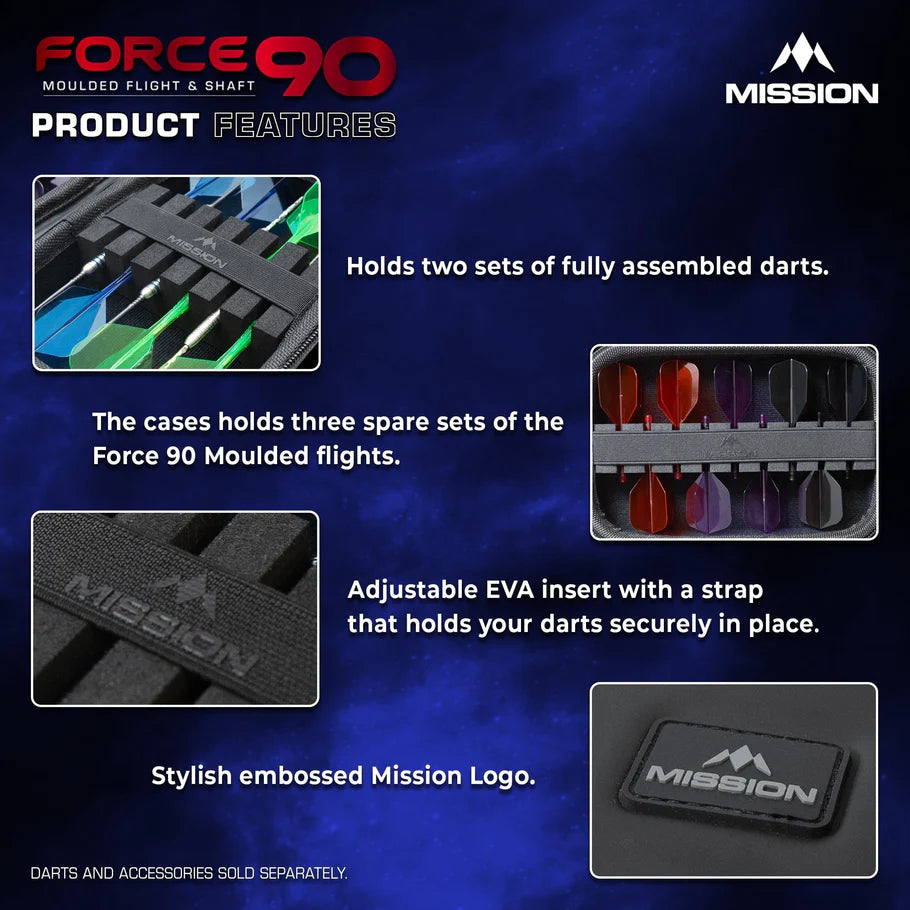 Mission Force 90 Large Dart Case