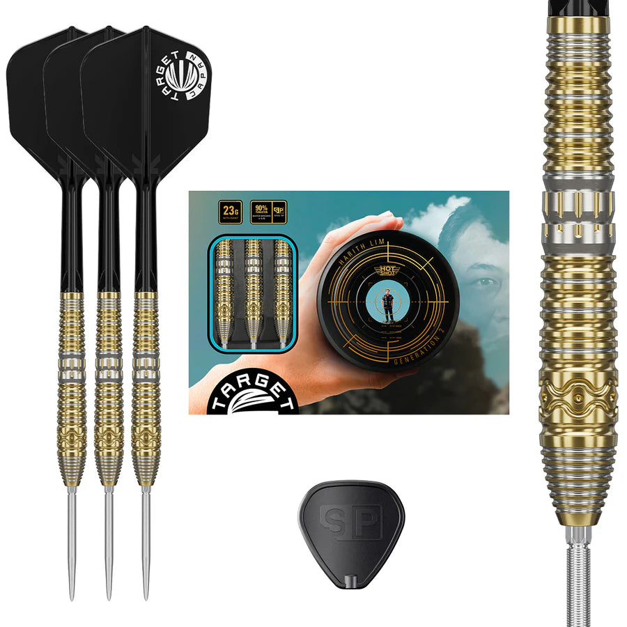 Target Japan Hot Shot G2 90% Tungsten Steel Tip Darts