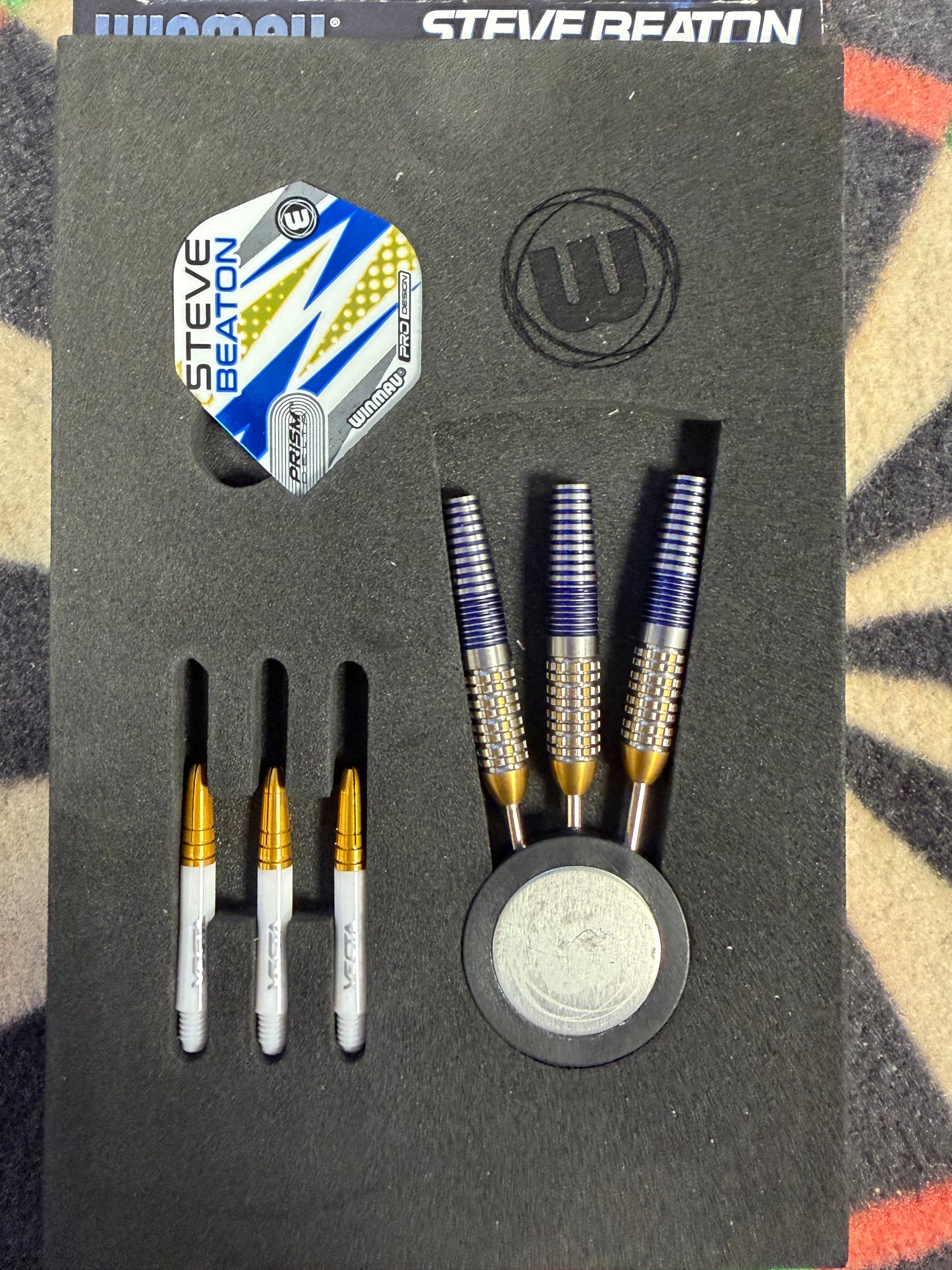 Winmau Steve Beaton Special Edition 24g Second Hand Darts 10/10