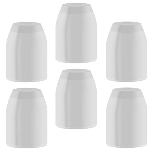 L Style Standard Champagne Rings Pack of 6