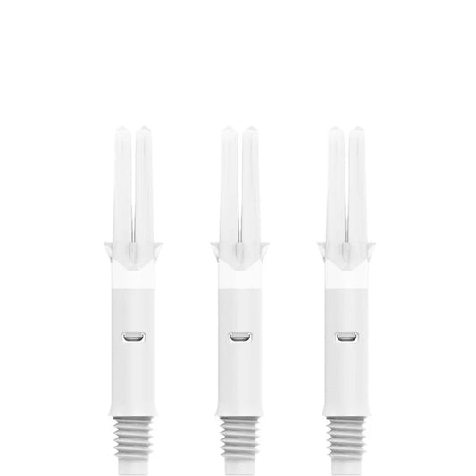 L-Style L-Shafts Straight Silent Spinning Darts Shafts White