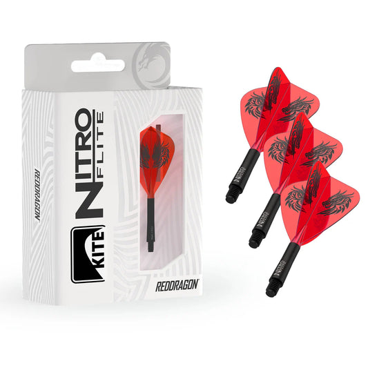 Red Dragon Jonny Clayton Nitro Flite Kite Integrated Flight System