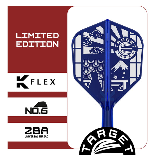 Target Japan 2026 Limited Edition K-Flex Integrated Darts Flights