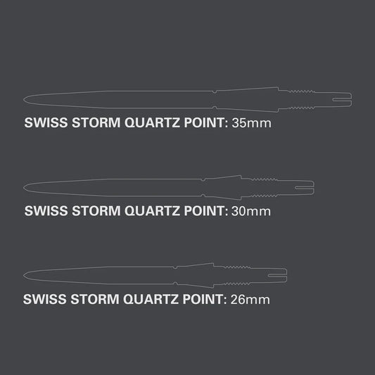 Target Swiss Storm Quartz Replacement Darts Points