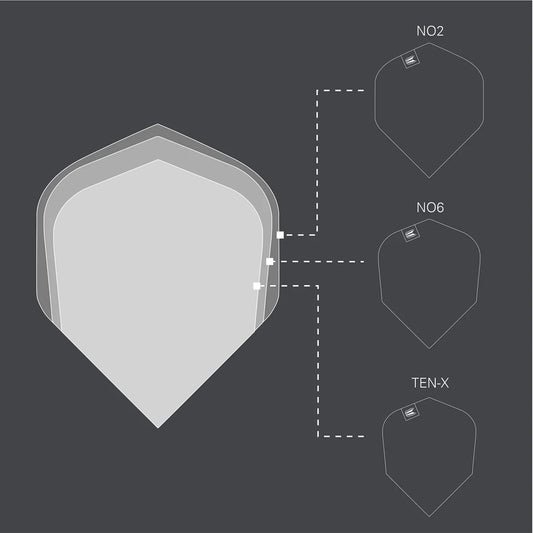 Josh Rock G1 Pro Ultra Dart Flights (Pack of 3 sets)