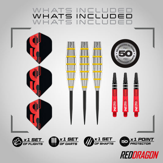 Red Dragon Chunky Stumpy 3 85% Tungsten Darts