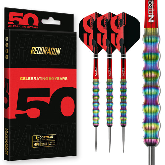 Red Dragon Shockwaves 90% Tungsten Darts
