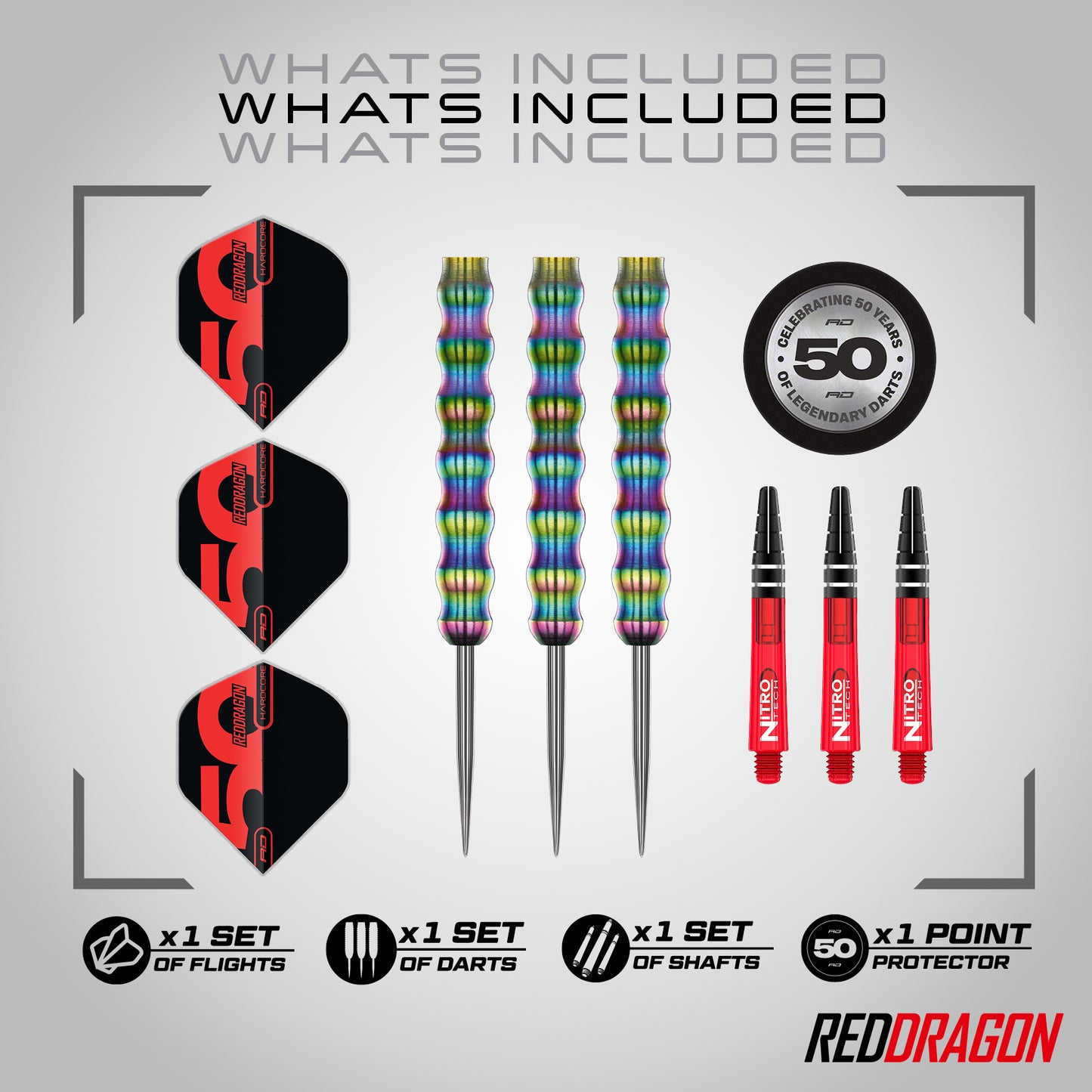 Red Dragon Shockwaves 90% Tungsten Darts