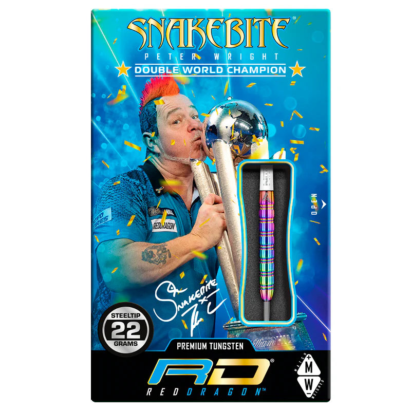 Peter Wright Snakebite 1 90% Tungsten Darts