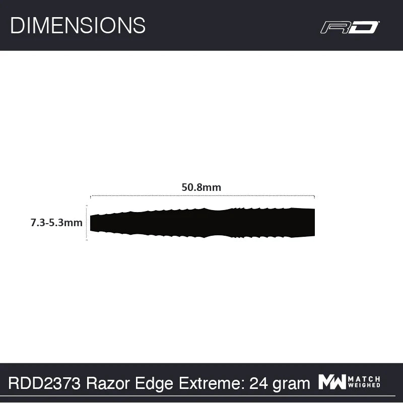 Red Dragon Razor Edge Extreme 90% Tungsten Darts
