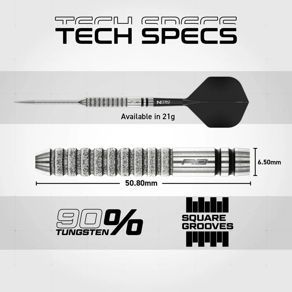 Red Dragon Gian van Veen TE 90% Switch Point Darts