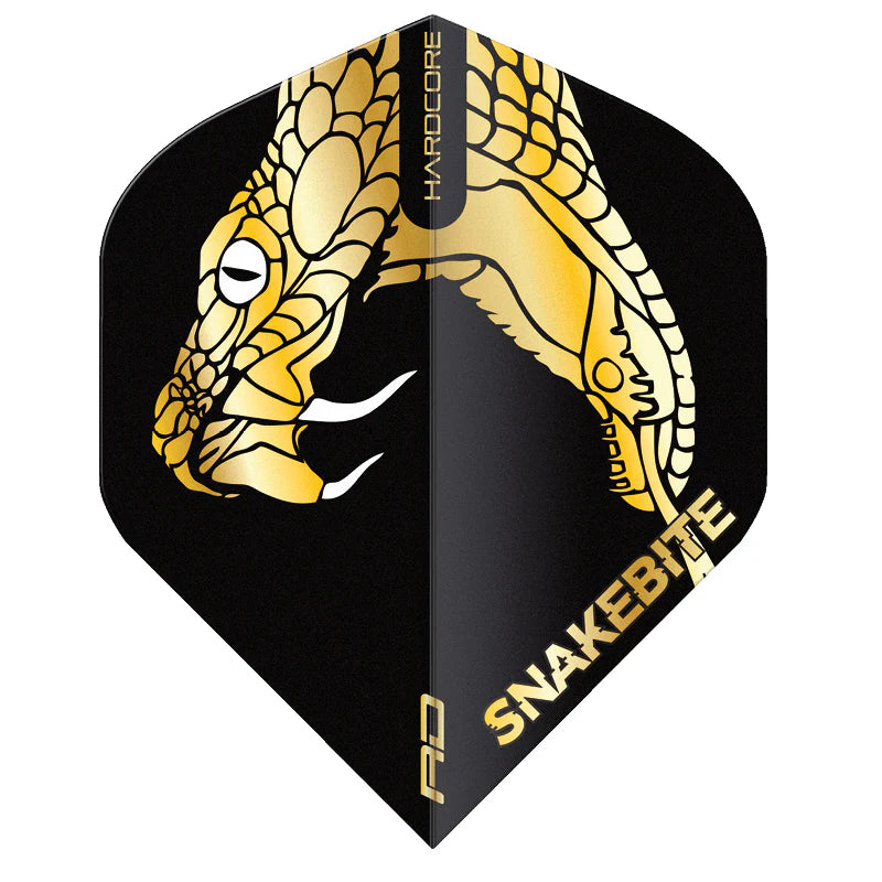 Peter Wright Gold Snake Hardcore Premium Standard Dart Flights