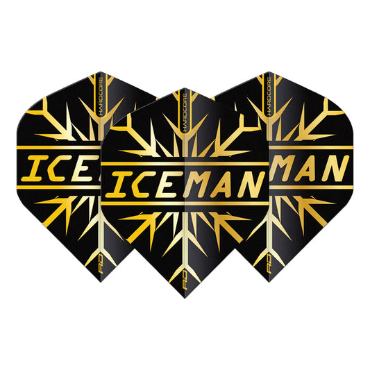 Gerwyn Price Gold Snowflake Hardcore Premium Standard Darts Flights