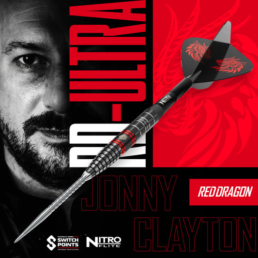 RD-ULTRA Jonny Clayton 90% Switch Point Darts