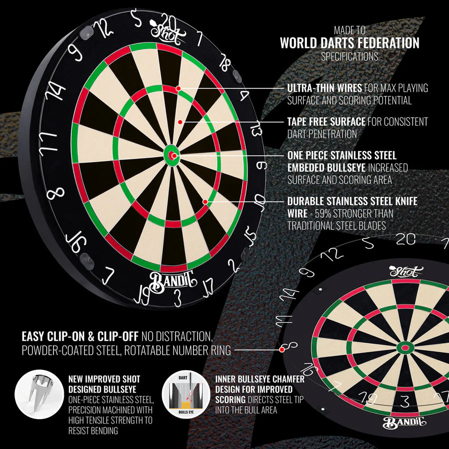Shot Bandit Generation 4 Dartboard
