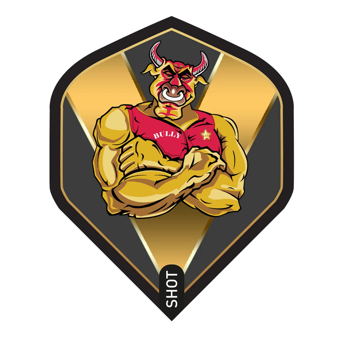 Shot Michael Smith Bully Boy Gold Standard No2 Dart Flights