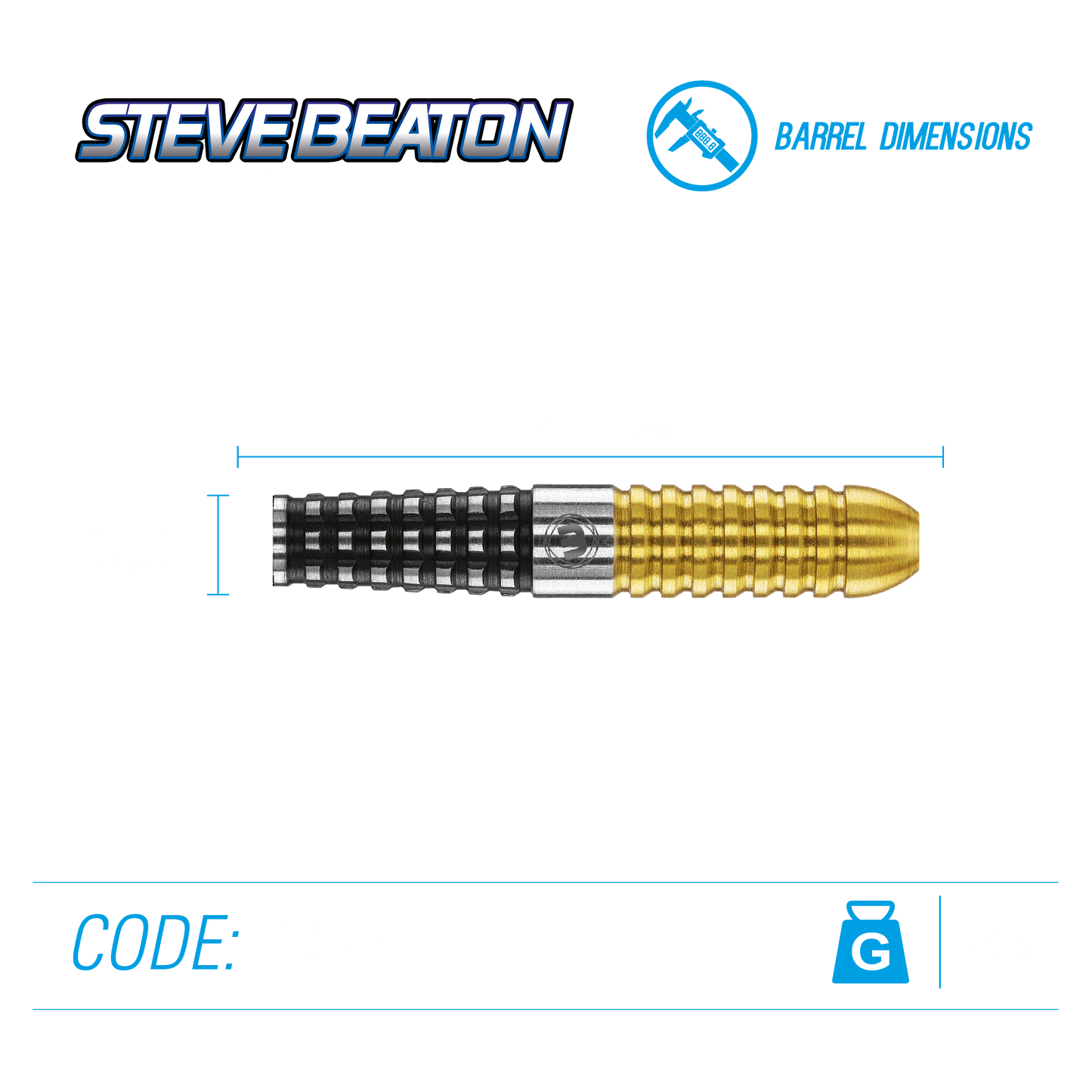 Steve Beaton Special Edition Darts