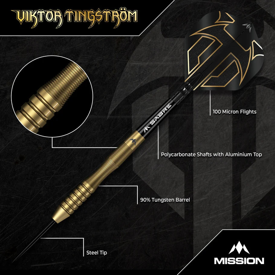 Mission Viktor Tingstrom 90% Tungsten Darts