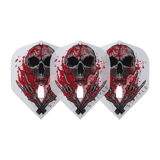 Ryan Searle V3 L Style L1 Pro Standard Dart Flights Clear White