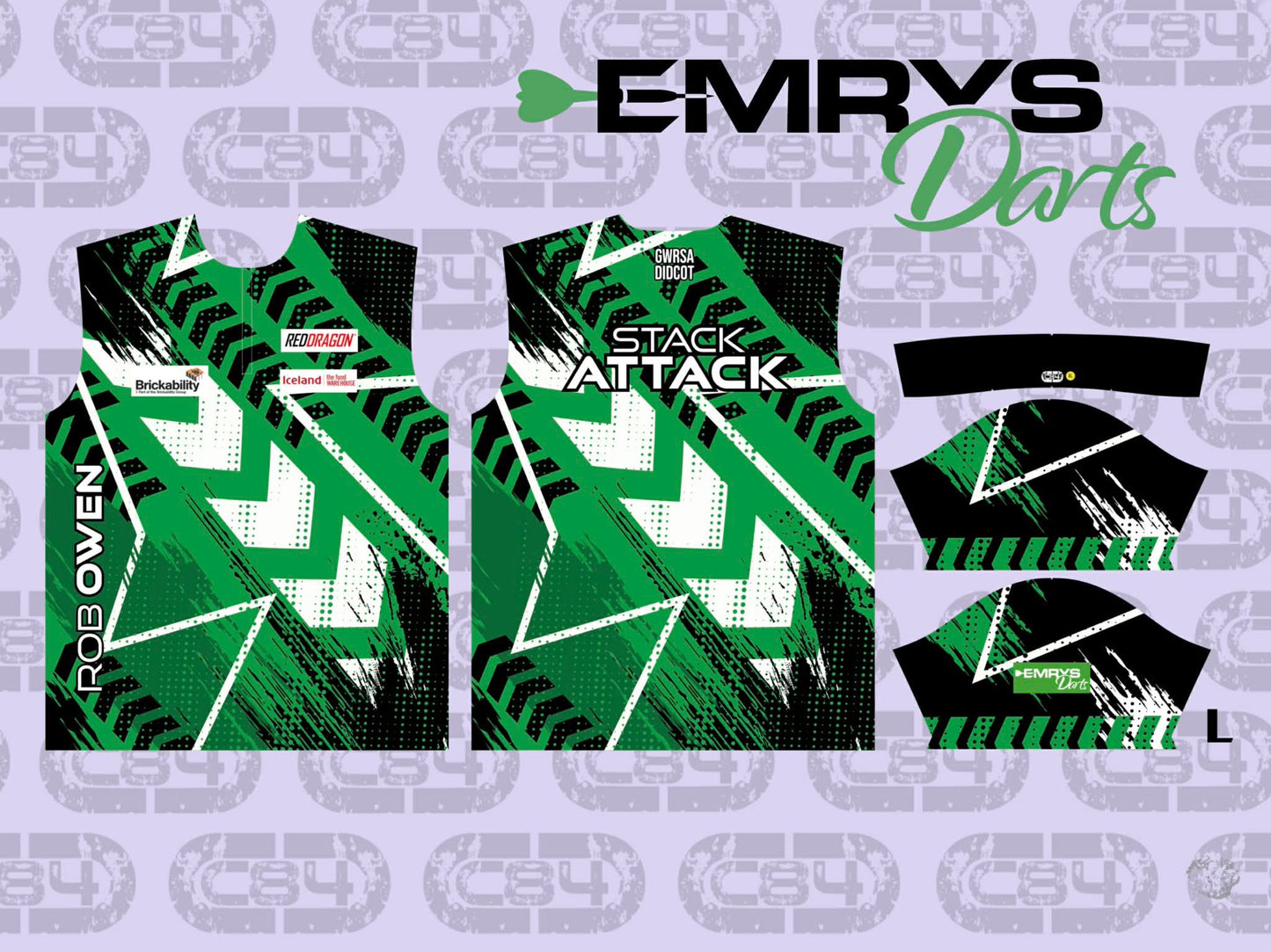 Rob "Stack Attack" Owen 2026 Playing Shirt V2 Emrys Edition