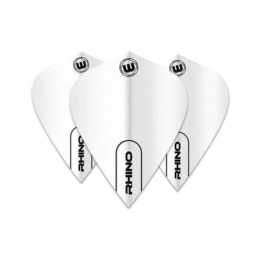 Winmau Rhino Extra Thick Kite White Dart Flights