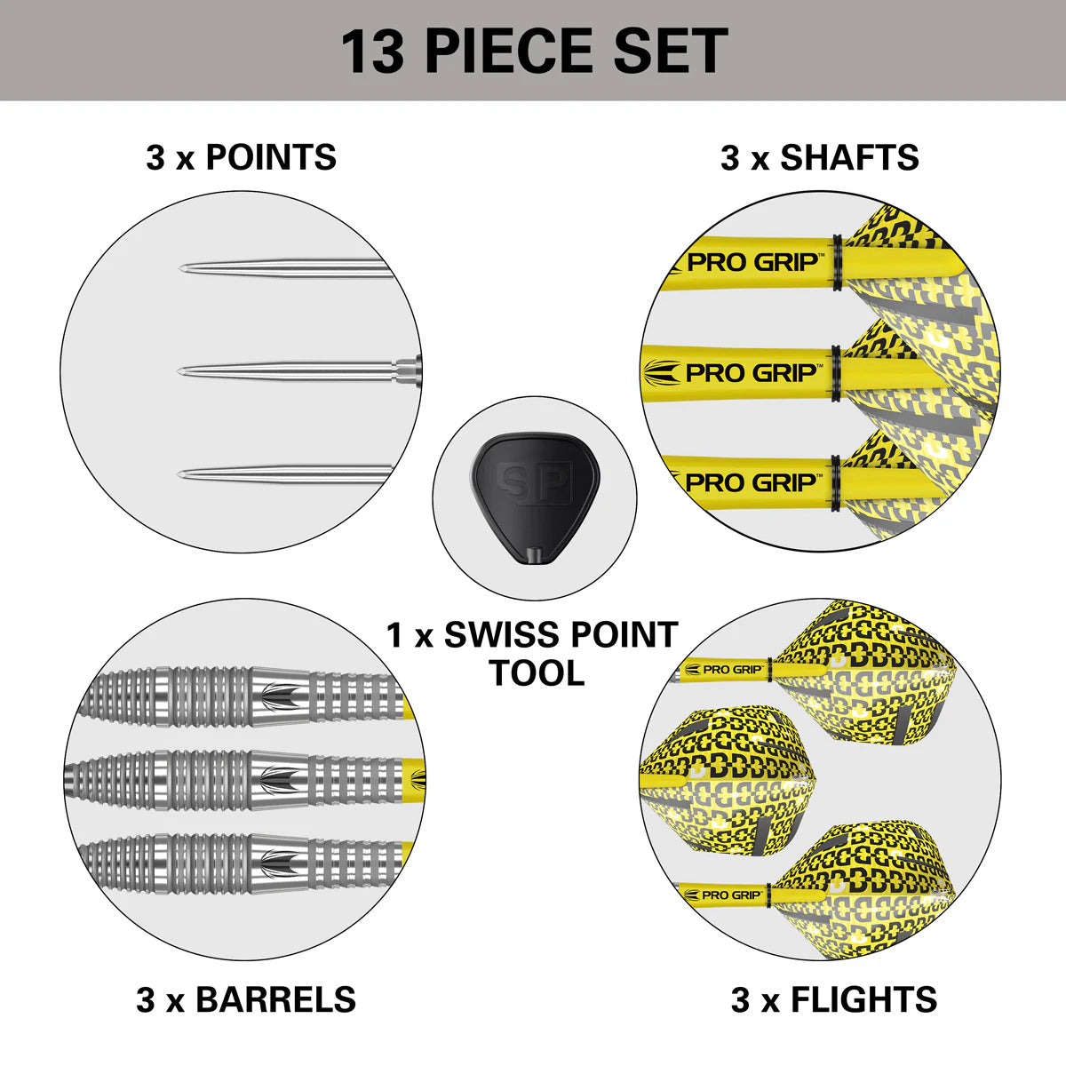 Target Bolide 05 90% Tungsten Swiss Point Darts