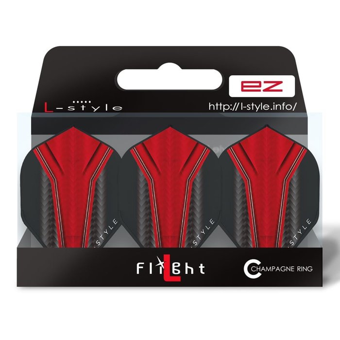 L-Style Champagne L1 EZ Standard Inception Red - Dart Flights